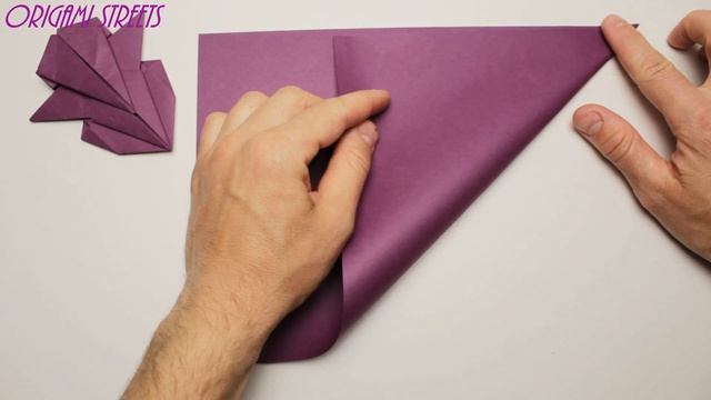 Космический корабль из бумаги. Оригами. смотреть онлайн