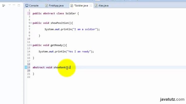 Java abstract :Java programming tutorial for beginners#48 смотреть онлайн