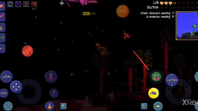 fighting skeleton prime and loosing miserably Terraria смотреть онлайн