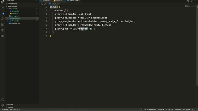 Docker Practical Guide-2: Use NGINX as a Reverse Proxy for NodeJS App смотреть онлайн