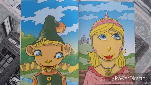 Сказочные персонажи глазами ребенка ( 2 года 3 месяца ). Книга с наклейками. Дайте волю фантазии!! смотреть онлайн