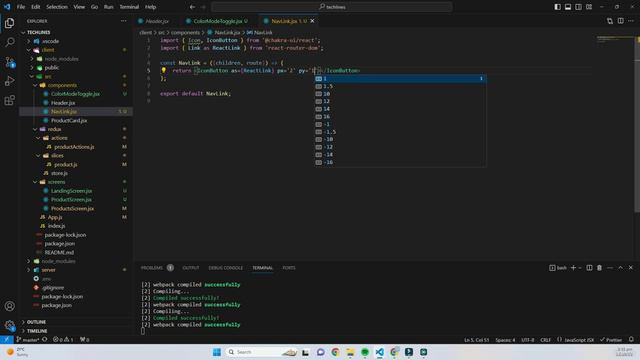 57. NavLink Component смотреть онлайн