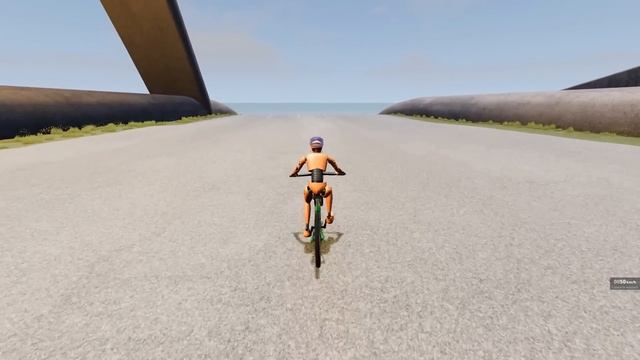 ИГРЫ С ЛАВОЙ! СМЕРТЕЛЬНЫЙ СПУСК НА САМОКАТЕ | BeamNG.drive смотреть онлайн