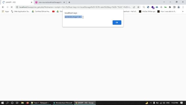 bwapp Sensitive Data Exposure || html5 web storage (secret) bwapp || Cyber World Hindi смотреть онлайн