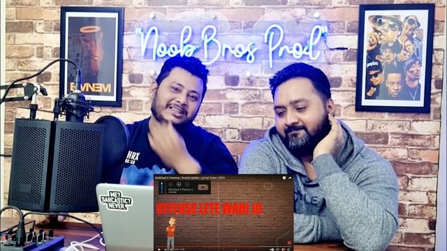 Muhfaad X Paranox | Sound Update | Lyrical Video | 2023 | REVIEW | REACT | NOOB BROS PROD. смотреть онлайн
