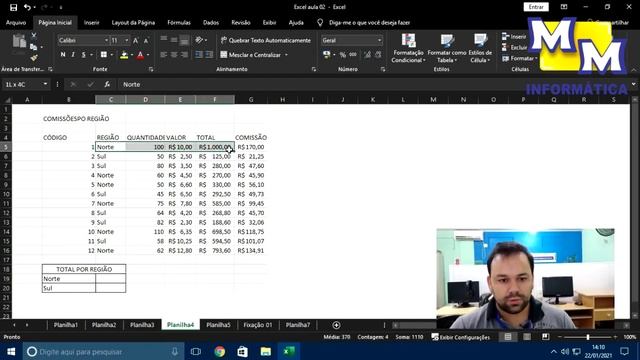 Excel 2019 - Aula 02. смотреть онлайн