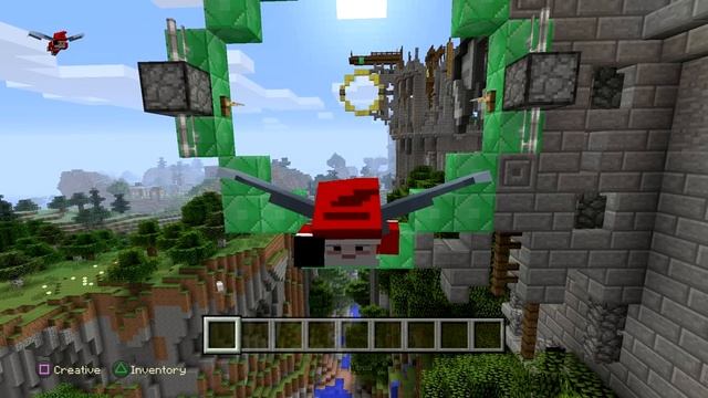 Minecraft Xbox 360 + PS3 - Title Update 47 NEW Elytra Wings + Tutorial World Mini-Game смотреть онлайн