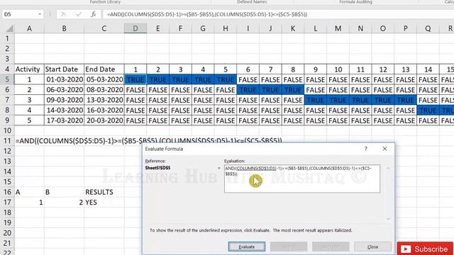 Evaluate A Formula Step By Step in Microsoft Excel Tutorial 2020 смотреть онлайн