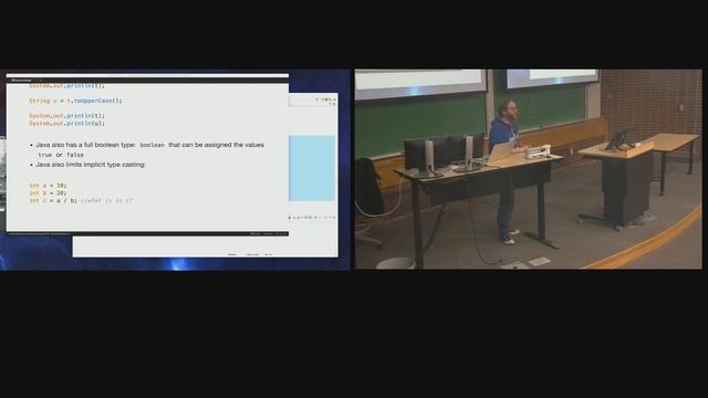 Lecture 1.2 - Java Basics (2019/01/10) смотреть онлайн