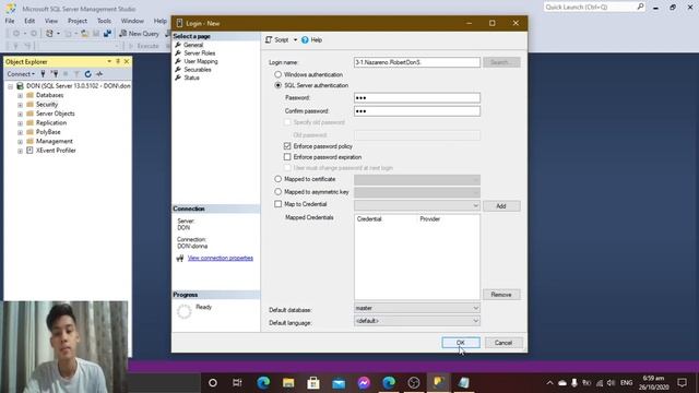 LAB #1 BSIT 3-1 | Data Base | Create New Super User using SSMS смотреть онлайн