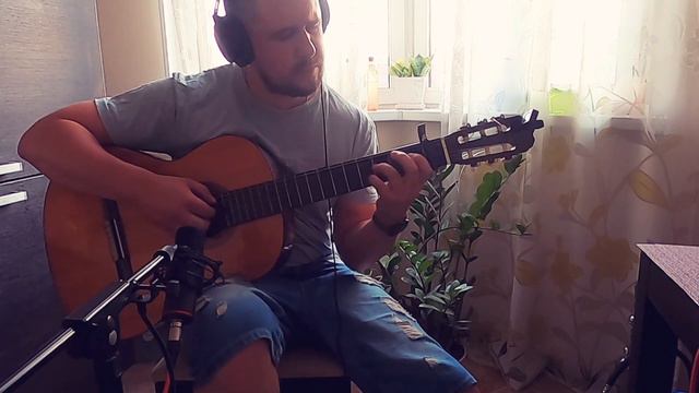 Joe Dassin - L'ete Indien (Guitar cover) смотреть онлайн