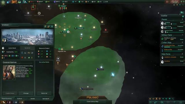 Stellaris Synthetic Dawn Let's Play - E.4 - Fallen Encounter! смотреть онлайн