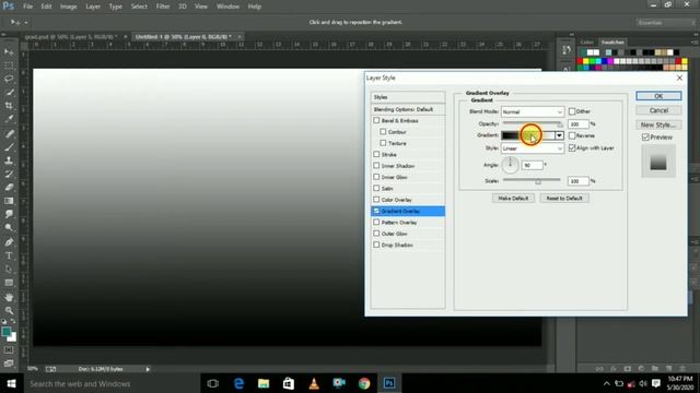 How to create gradient backgrounds in photoshop/Gradient backgrounds in photoshop/4 type gradients/ смотреть онлайн