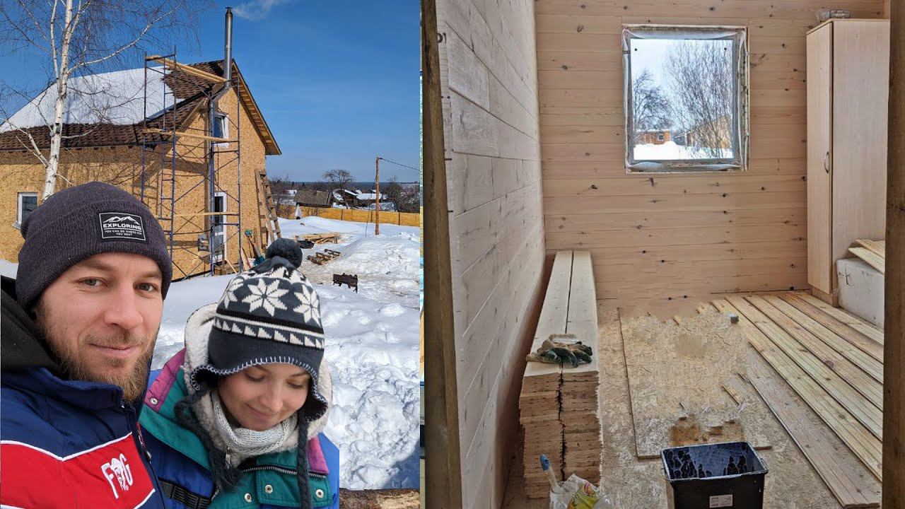 Внутренняя отделка ЛЕСНОГО ДОМА смотреть онлайн