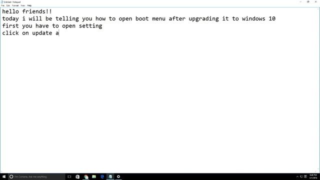 how to open boot menu after upgrading to windows 10! смотреть онлайн
