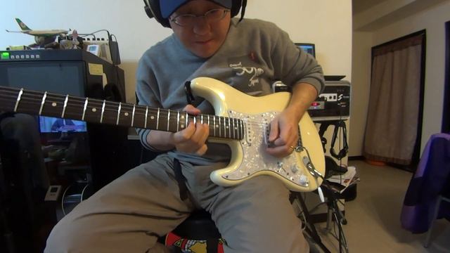Dry County, by Bon Jovi (full guitar track cover) смотреть онлайн