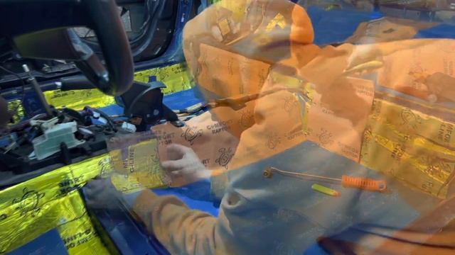 Шумоизоляция пола, дверей и арок в автомобиле Toyota Celica смотреть онлайн