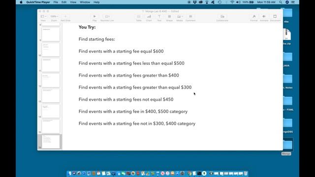 MongoDB - The Beginners Bootcamp - Comparison Operator Challenge Exercise смотреть онлайн