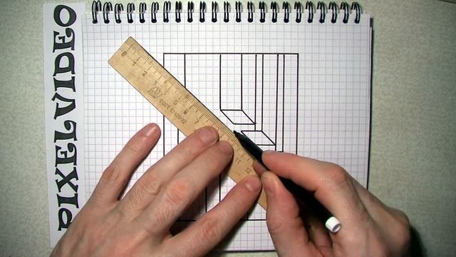 Optical illusions - Graph Paper Art - Designs #pixelvideo смотреть онлайн