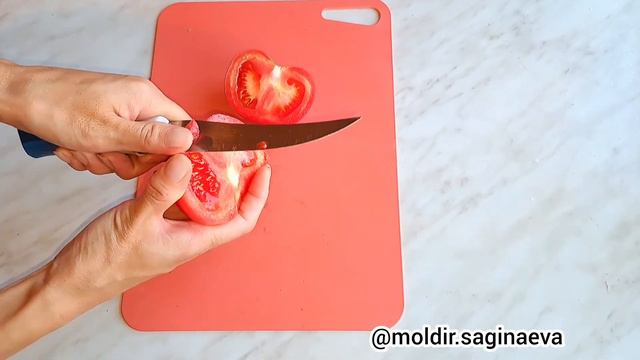 10 минутта майонезсіз баклажаннан салат. Салатик за 10 минут. смотреть онлайн