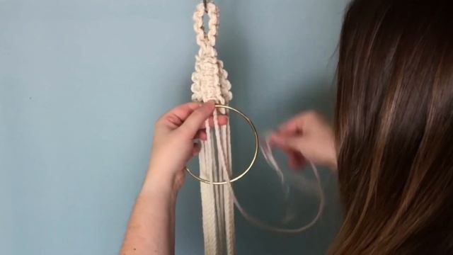 DIY MACRAME BIRD CAGE: How to Macrame Tutorial | Pretty Witchin’ Halloween Series смотреть онлайн