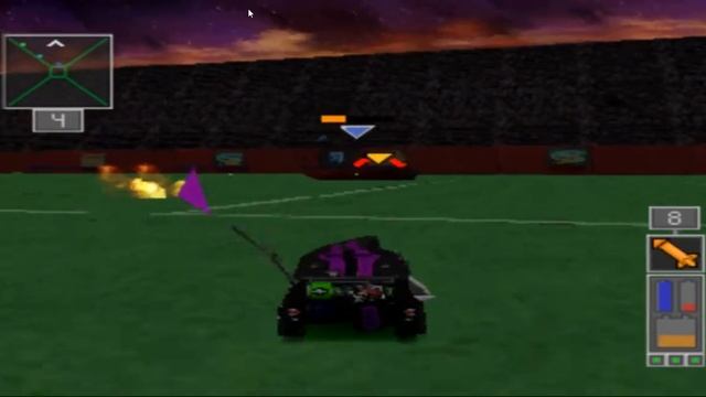 Twisted Metal 5 Small Brawl (PS1, 2001) Shadow Уровень 6 Gridiron Gore смотреть онлайн