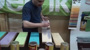 Колеровка пропиток для дерева на примере Акватекс Экстра