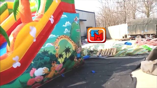 Батут "В гостях у жирафа" смотреть онлайн