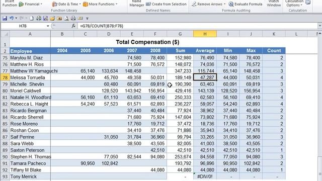 Analyzing and Evaluating Formula in Excel 2010 Data models - Audit and Evaluate Formula смотреть онлайн