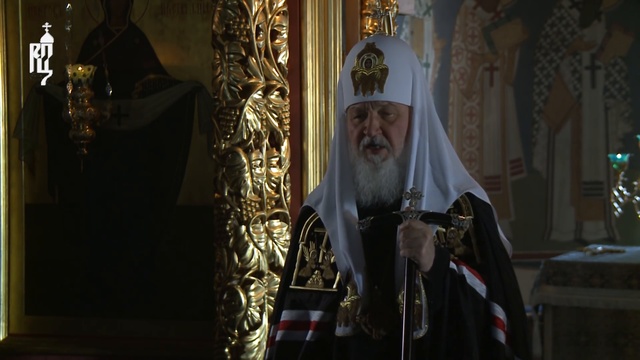 Проповедь Патриарха Кирилла во вторник Страстной седмицы 2017 смотреть онлайн