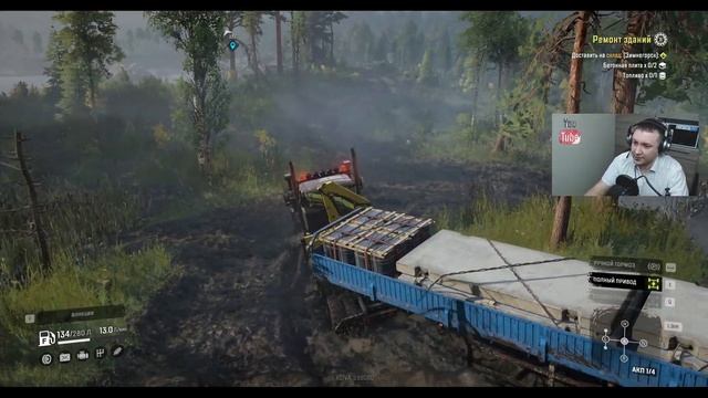 SnowRunner: Корпорация "Вороное -12". Контракт - Ремонт здания! смотреть онлайн