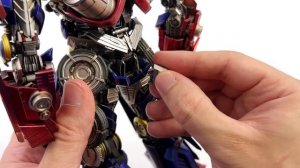 Optimus Prime Threezero DLX  Transformers Revenge of the Fallen Diecast Unboxing & Review