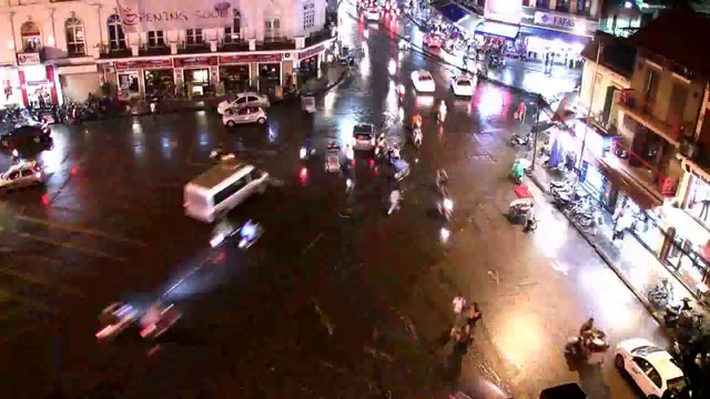 Безумный ночной трафик в Time Lapse HD смотреть онлайн