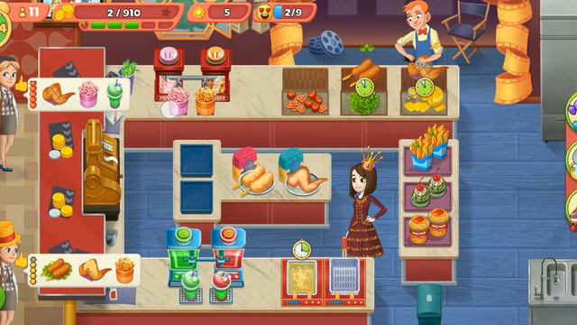 Cooking Diary | Restaurant Game | Gameplay Walkthrough | Эпизод 8 "R U Ready?" Киноресторан 12 смотреть онлайн