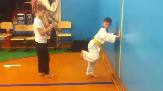 Самый младший Тхэквондист в с Сычево!Иванов Владислав. смотреть онлайн