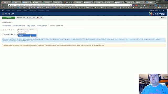 Configuring U2F in Joomla (With Akeeba LoginGuard) смотреть онлайн