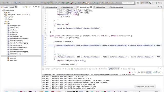 Making A Java Game Using Slick2D Ep 15 Drivable Car смотреть онлайн