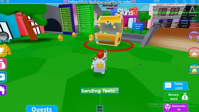 Симулятор текста2!Roblox смотреть онлайн