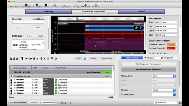 RF Explorer & Wireless Workbench tips for frequency coordination! смотреть онлайн
