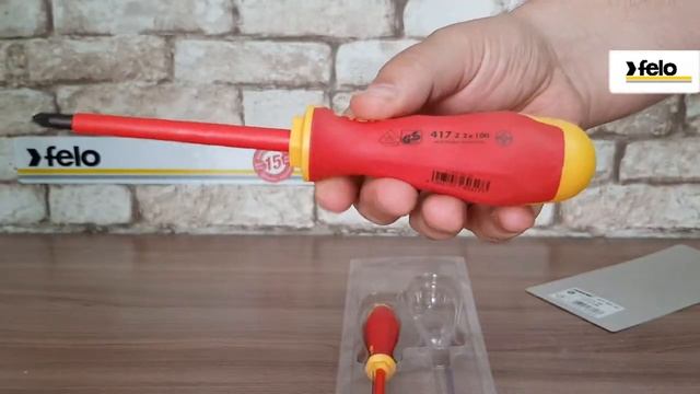 Обзор набора отверток крестовых диэлектрических Ergonic Felo 41792191 смотреть онлайн