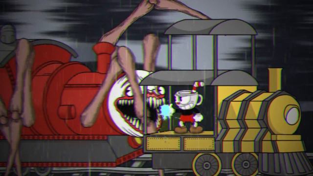 CHOO CHOO CHARLES vs CUPHEAD [BOSS BATTLE｜CUPHEAD Parody Animation] смотреть онлайн