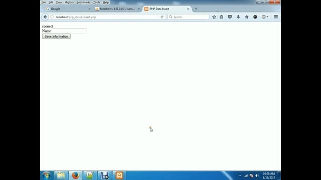 Data save PHP Mysql смотреть онлайн