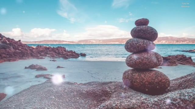 Calm And Healing Music For Yoga Classes To The Sound Of The Sea.