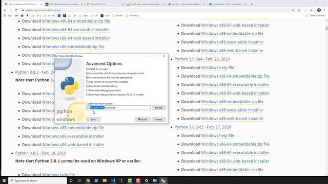 Install Python 3.8 on Windows 10 - 2 of 10 - Install Python 3.8 on Windows 10 смотреть онлайн