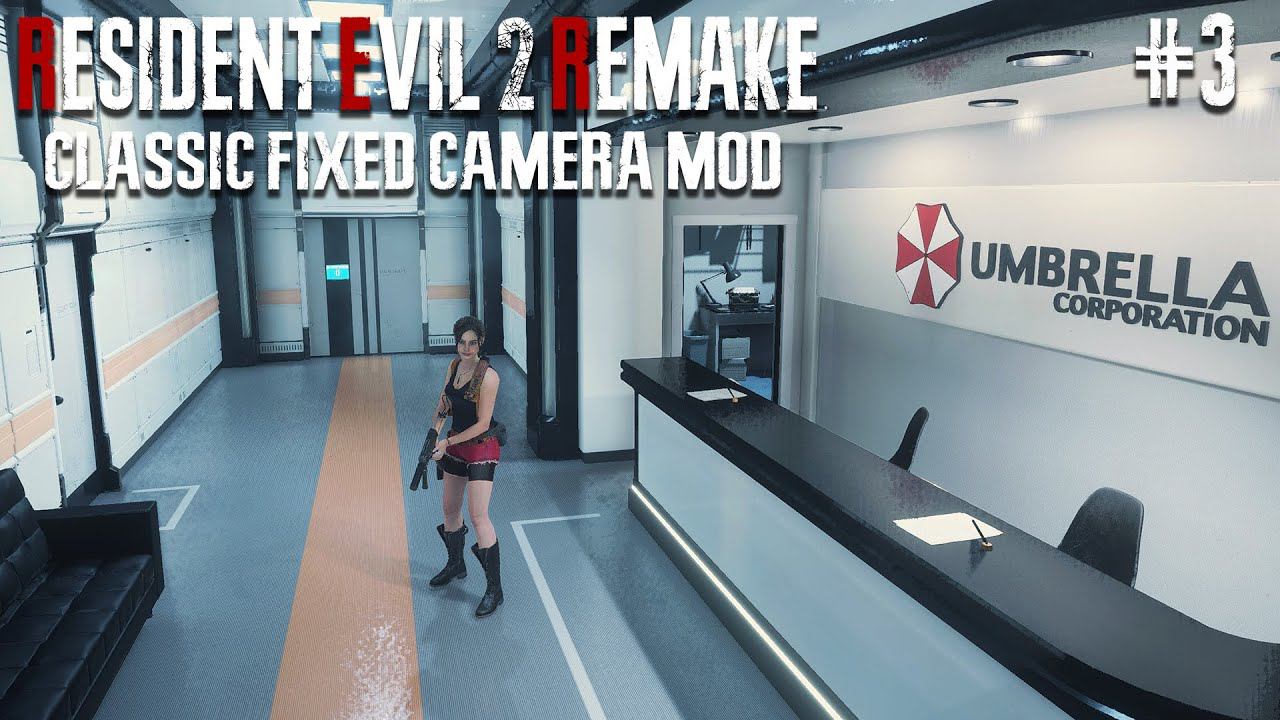 Resident Evil 2 Remake ►FIXED CAMERA MOD► (Claire Redfield - Hardcore) #3 смотреть онлайн