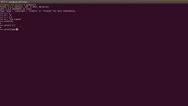Основы Python. Урок 4. Типы переменных. смотреть онлайн