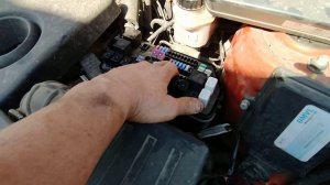 Не работает кондиционер. Причина предохранитель, реле. Лифан х70.