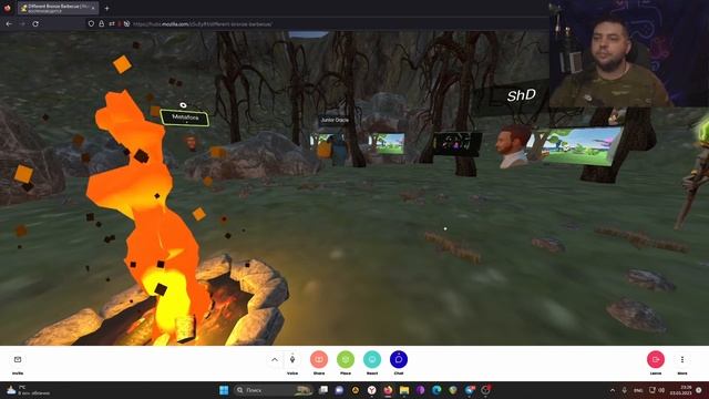 Первая встреча в Chess Zombie Metaverse (пространство Зомби)