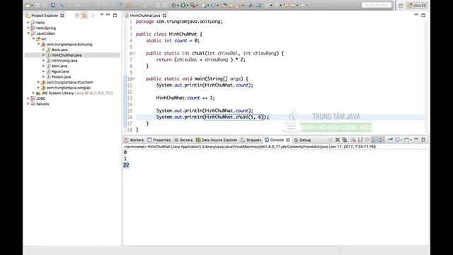 Java Cơ Bản 33 Biến và Hàm Class hay Static смотреть онлайн