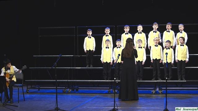 Хоровая капелла мальчиков "Орлята". А. Аренский - Комар один, задумавшись